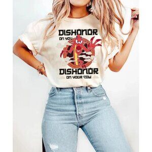 Disney Mulan Mushu Dishonor On Your Cow Mushu Dragon T-Shirt 2025 05